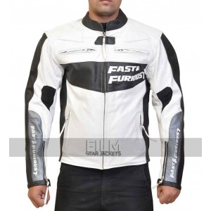 Fast and Furious 7 Premier Vin Diesel White Jacket